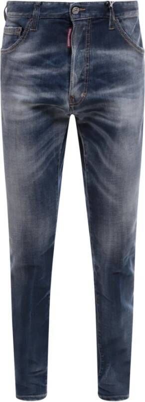 Dsquared2 Blauwe Aw23 Denim Jeans voor Heren Blauw Heren