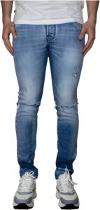 Dsquared2 Blauwe Skater Jeans Trendy en Edgy Ontwerp Blauw Heren