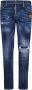 Dsquared2 Blauwe Slim-Fit Jeans Aw22 Blauw Heren - Thumbnail 1