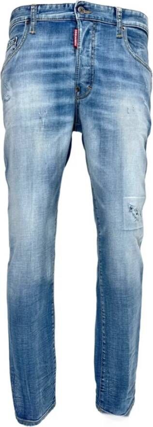 Dsquared2 Blauwe Ss23 Skinny Jeans voor Heren Blauw Heren