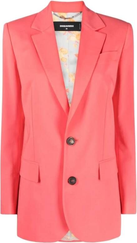 Dsquared2 Single Breasted Suits Oranje Dames