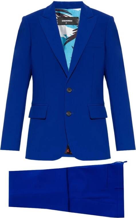 Dsquared2 Single Breasted Suits Blauw Dames