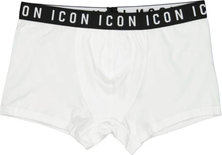 Dsquared2 Heren Katoenen Boxershorts White Heren