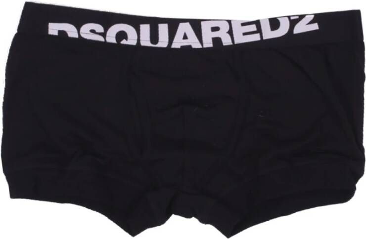 Dsquared2 Zwart Logo Boxershorts Set Black Heren