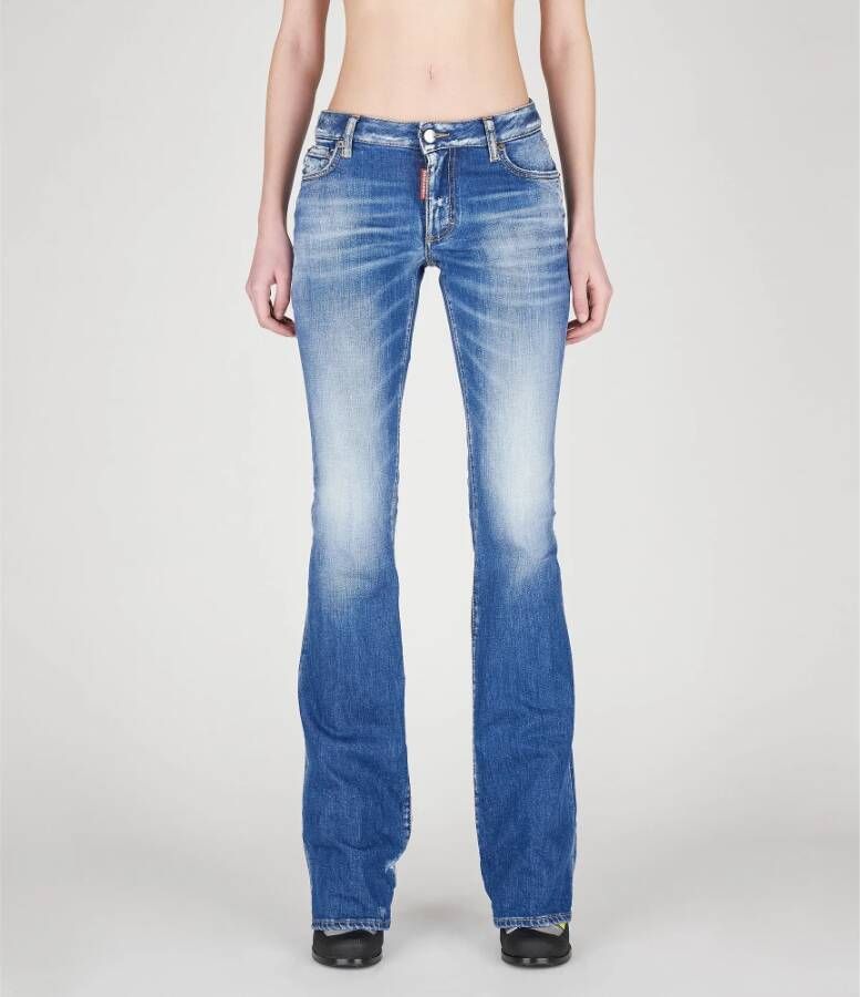 Dsquared2 Boot-cut Jeans Blauw Dames