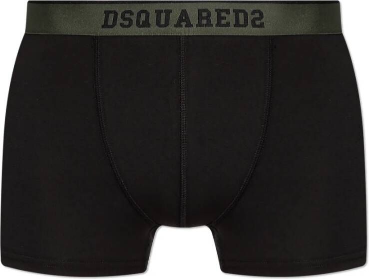 Dsquared2 Boxershorts met logo Black Heren