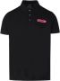 Dsquared2 Tennis Logo Polo Shirt Zwart Black Heren - Thumbnail 1