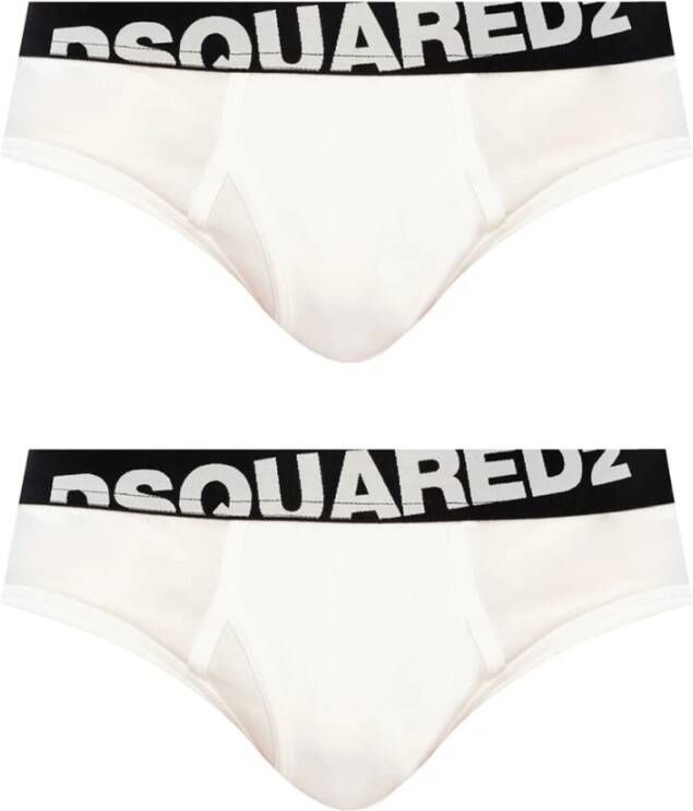 Dsquared2 Briefs two-pack with logo Wit Heren