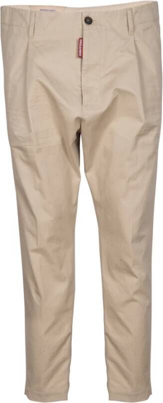 Dsquared2 Broek Beige Heren