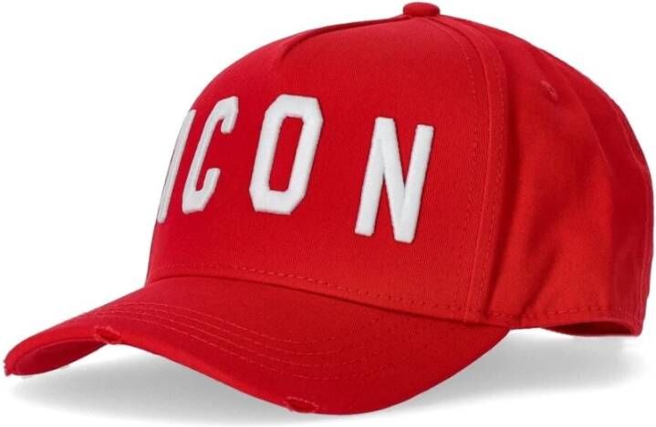 Dsquared2 Caps Rood Unisex
