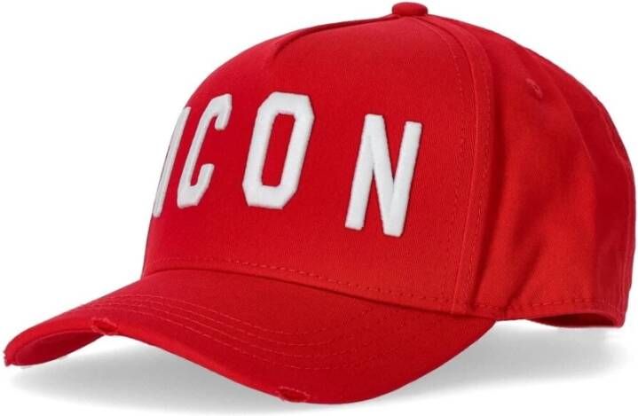 Dsquared2 Icon Hat Rood Heren