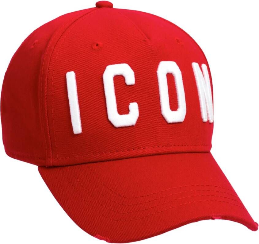 Dsquared2 Caps Rood Unisex
