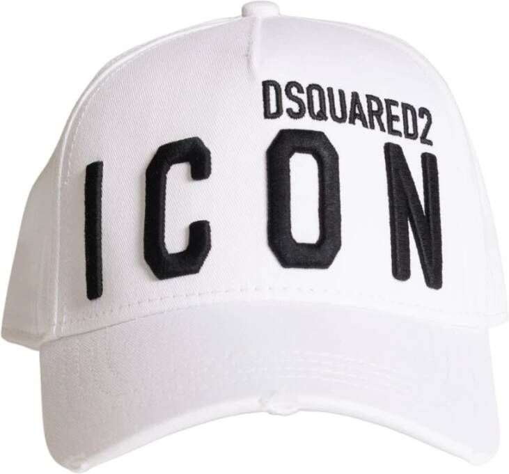 Dsquared2 Stijlvolle zonnebeschermende baseballpet Rood Heren