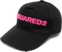 Dsquared2 Stoere Charme Damespet Zwart Dames - Thumbnail 1