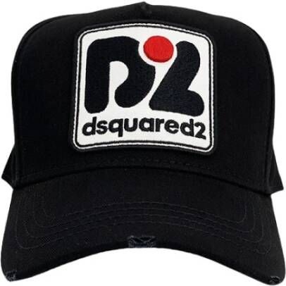 Dsquared2 D2 CAP Zwart ÉÉN Black Unisex