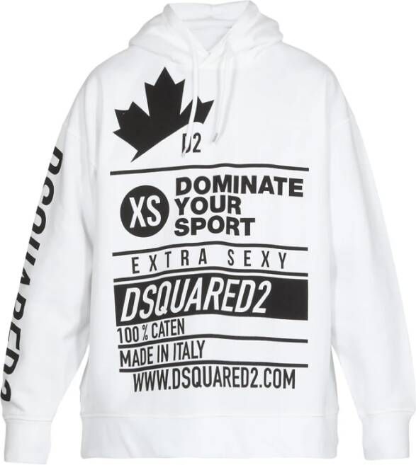 Dsquared2 Capuchon Wit Heren