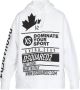 Dsquared2 Witte hoodie met voorprint White Heren - Thumbnail 3