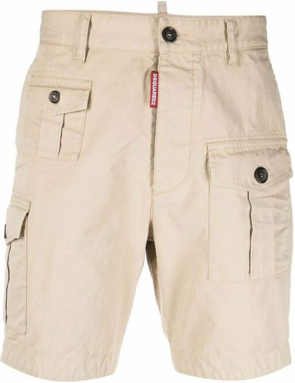 Dsquared2 Casual Shorts Beige Heren