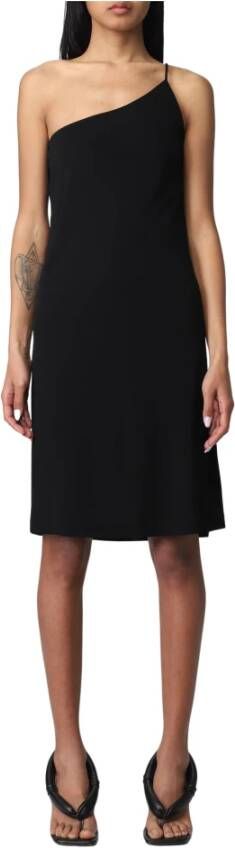 Dsquared2 Casacca Korte Jurk Vrouwelijk en Elegant Zwart Dames