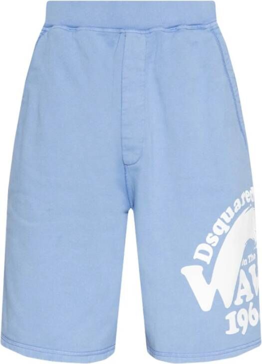 Dsquared2 Casual shorts Blauw Heren
