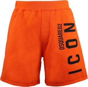 Dsquared2 Casual Shorts Oranje Heren