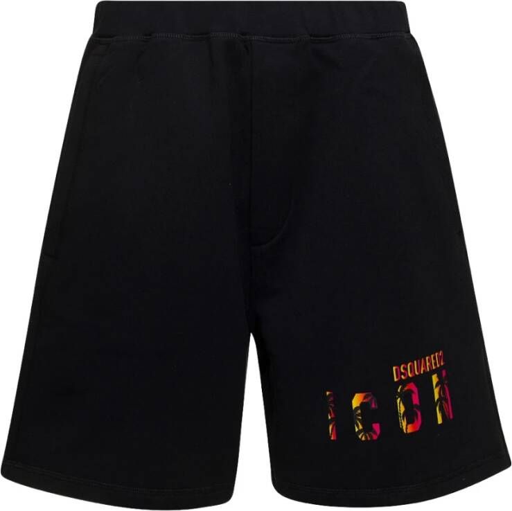 Dsquared2 Casual Shorts Zwart Heren