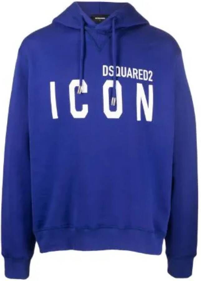 Dsquared2 Casual Sweatshirts & Hoodies Blauw Heren