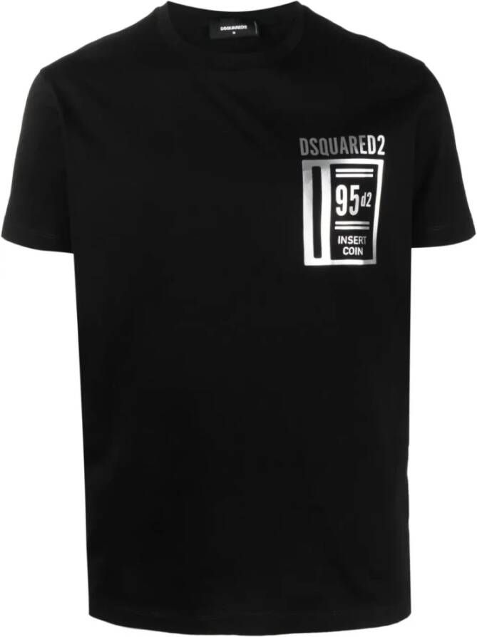 Dsquared2 Casual Upgrade T-Shirt voor Heren Zwart Heren