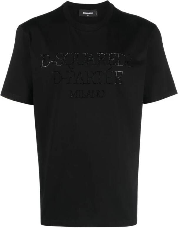 Dsquared2 Casual Upgrade T-Shirt Zwart Heren