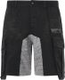 Dsquared2 Casual zwarte shorts met elastische tailleband en cargozakken Zwart Heren - Thumbnail 1