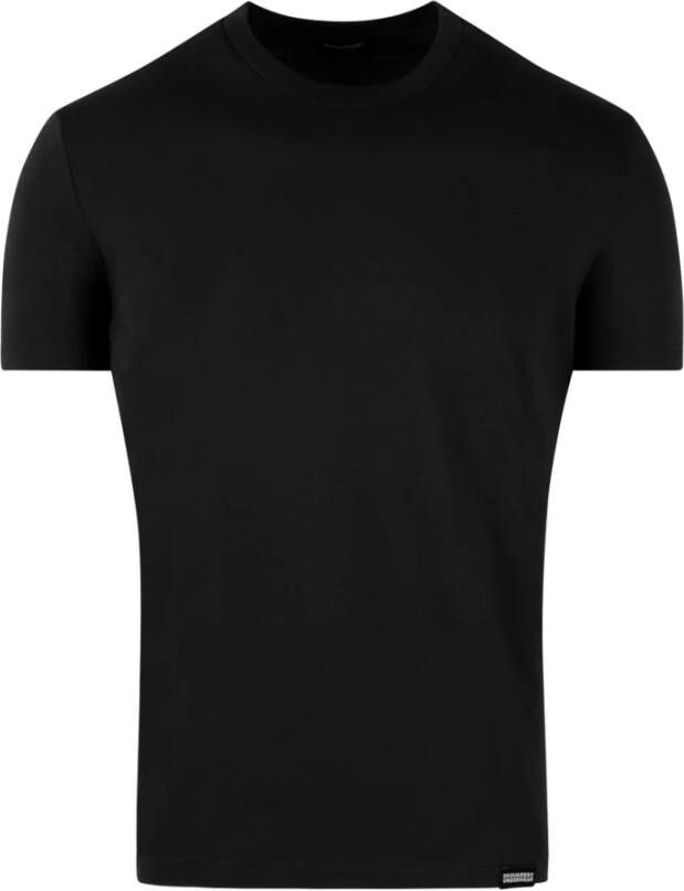 Dsquared2 Ceresio 9 Milano Print T-Shirt Zwart Heren