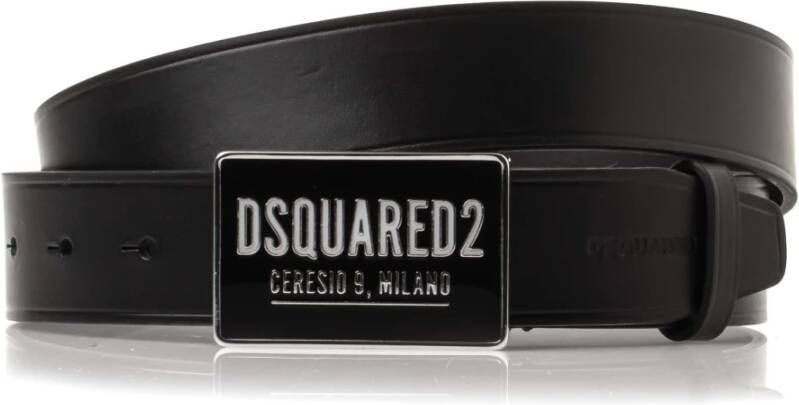 Dsquared2 Ceresio 9 Riem Zwart Heren