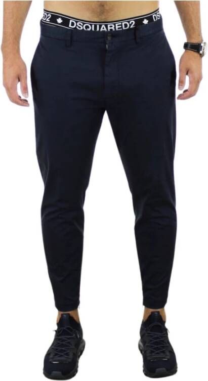 Dsquared2 Chino Blauw Heren