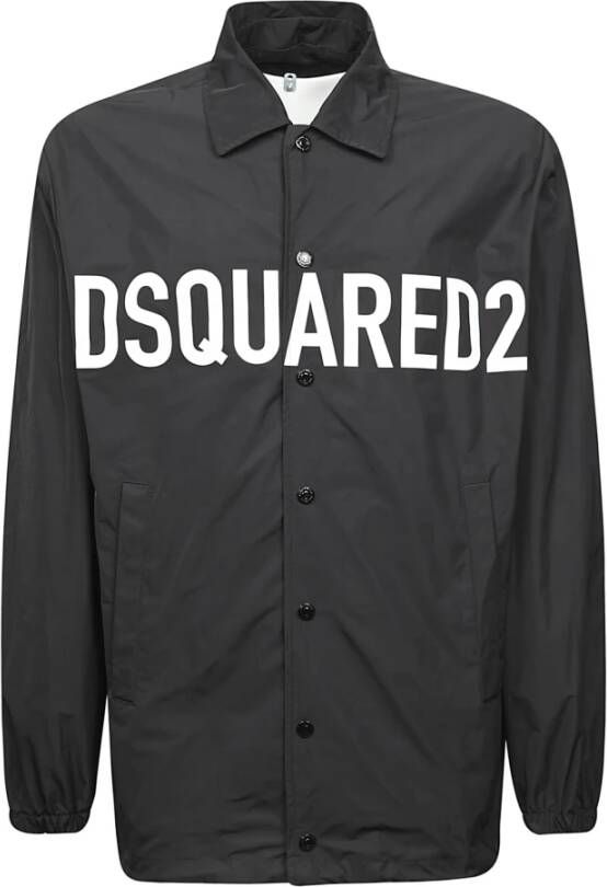 Dsquared2 Coats Black Zwart Heren