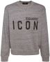 Dsquared2 Comfortabele en stijlvolle herentrui Grijs Heren - Thumbnail 1