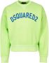 Dsquared2 Sweatshirt met logo en lange mouwen Green Heren - Thumbnail 1
