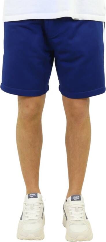 Dsquared2 Comfortabele Katoenen Casual Shorts Blauw Heren