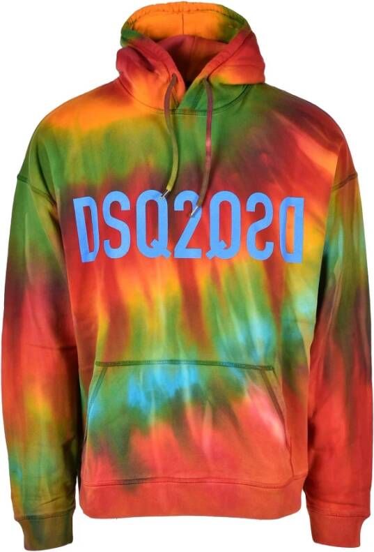 Dsquared2 Comfortabele Multicolor Sweatshirt voor Heren Meerkleurig Heren