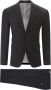 Dsquared2 Compleet Set 900 Stof Jas en Broek Zwart Heren - Thumbnail 1