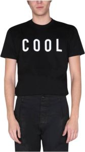 Dsquared2 Cool Fit Crew Neck T-Shirt Zwart Heren