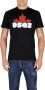 Dsquared2 Cool Fit Katoenen T-Shirt met Ronde Hals en Korte Mouwen Black Heren - Thumbnail 1
