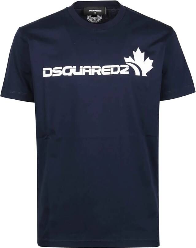 Dsquared2 Cool FIT T-Shirt Blauw Heren
