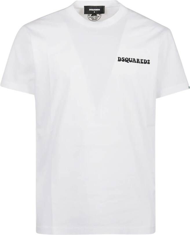 Dsquared2 Cool Fit T-Shirt voor Heren White Heren