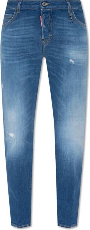 Dsquared2 Cool Girl Slim-Fit Jeans Blauw Heren