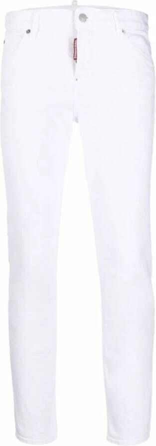 Dsquared2 Cool Girl Witte Skinny Jeans Wit Dames