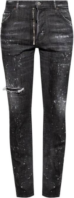 Dsquared2 Upgrade je denimstijl: Slim-fit jeans Grijs Heren