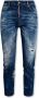 Dsquared2 Blauwe Slim-fit Jeans met Designer Flair Blauw Dames - Thumbnail 1