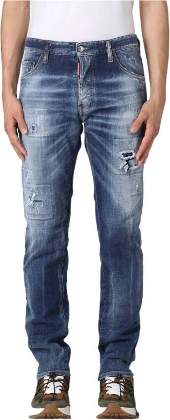 Dsquared2 Cool Guy Jeans Stijlvolle Denim voor Mannen Blauw Heren