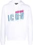 Dsquared2 Coole Heren Hoodie Be Icon Cool White Heren - Thumbnail 1