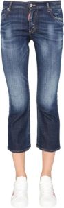 Dsquared2 Cropped Jeans Blauw Dames